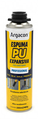 ESPUMA PU ARGACON 500ML / 480GR