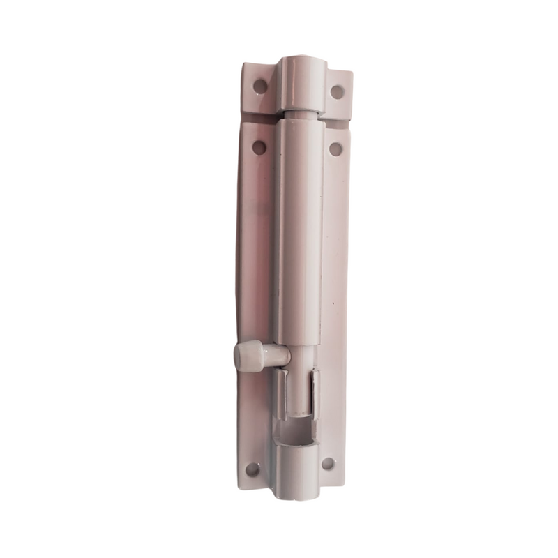 Ferrolho Aluminio 4  Branco (100mm)