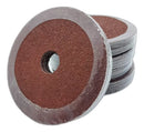 10 DISCOS DE LIXA 115 X 22MM. GRIT 100 - OA FERTAK