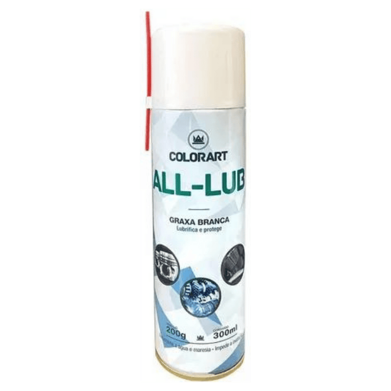 SPRAY ALL LUB GRAXA BRANCA COLORART