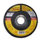 DISCO FLAP MOD. STARRETT EM FIBRA DE VIDRO CONICO TIPO B - 115 X 22,23MM (4.1/2" X 7/8") GRAO 60