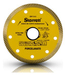 DISCO DE CORTE DIAMANTADO P/ PORCELANATO 110 X 20MM CATEGORIA STARRETT