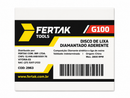 DISCO LIXA DIAMANT ADERENTE GRAO 100