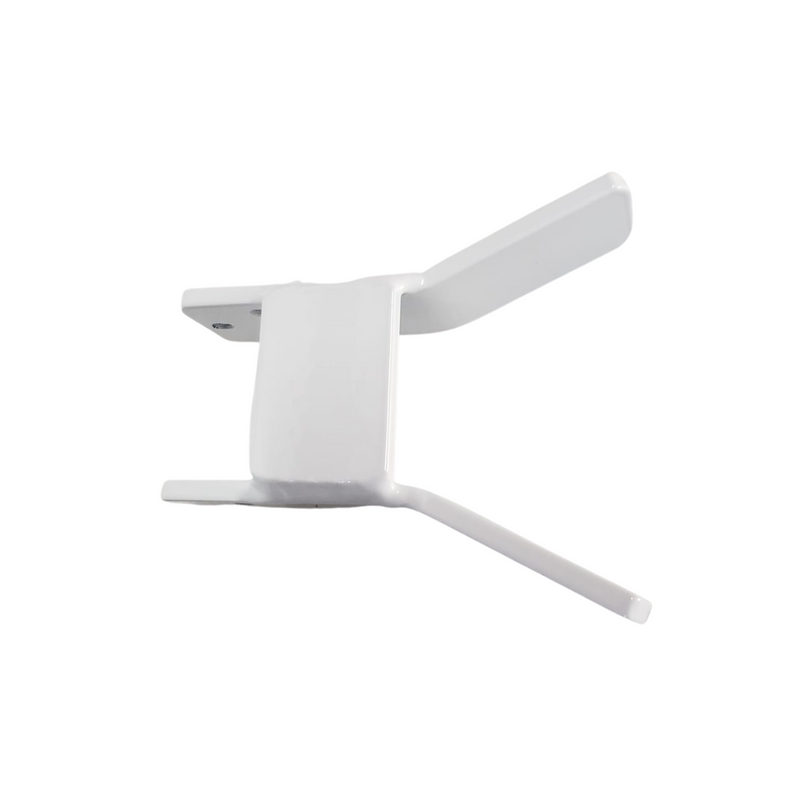 Espera Batente P/ Portão Aluminio Aberta 25mm Branco