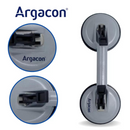 VENTOSA DE ALUMINIO DUPLA ARGACON