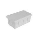 B615 - PONTEIRA RETANGULAR INTERNA 20X30 BRANCA PLASTICA (RETA)