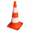 CONE PS 50CM - LARANJA/BRANCO DELTA PLUS