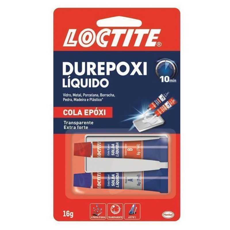 LOCTITE DUREPOXI LIQUIDO 16G CARTELA 2125566