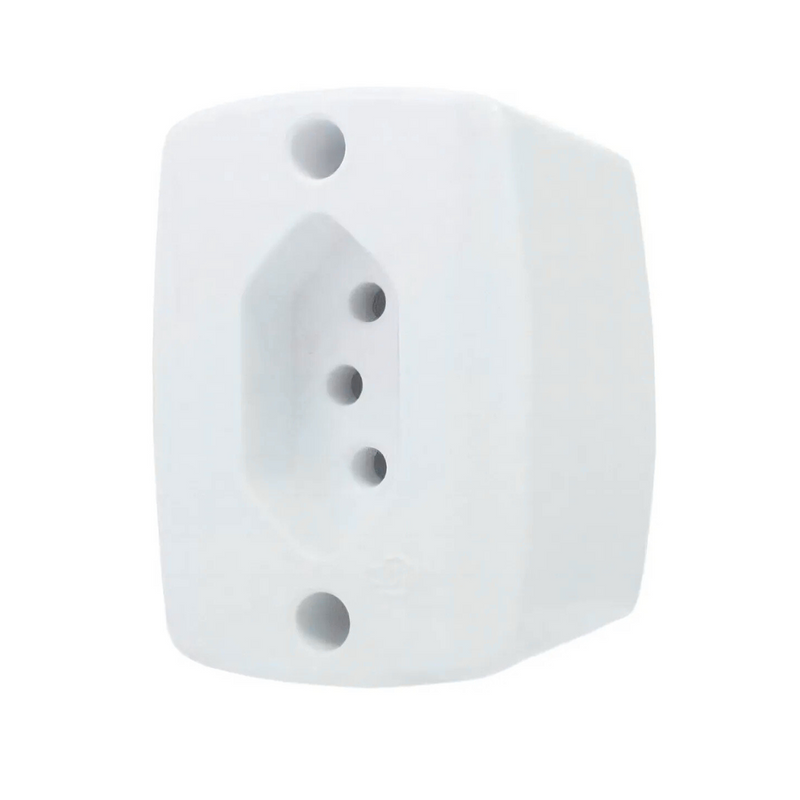 CONJUNTO TOMADA 2P + T 20 A 250 V BRANCO SOBREPOR ILUMI - 16517