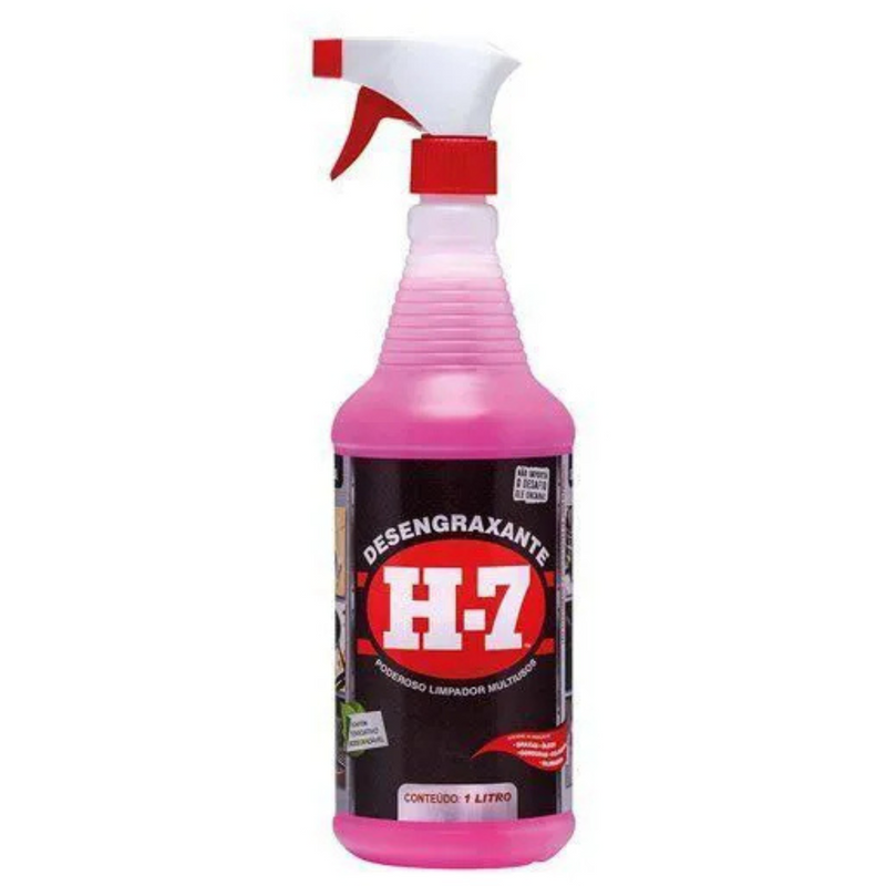 H-7 DESENGRAXANTE c/ GATILHO 1 litro-PRODUTO NAO PERIGOSO