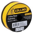 LINHA PEDREIRO NYLON AM 0;80M X 100MTS - COLLINS