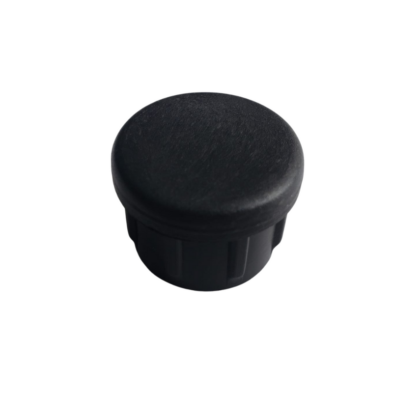 P522 - PONTEIRA REDONDA 3/4 INTERNA PLASTICA PRETA (RETA)